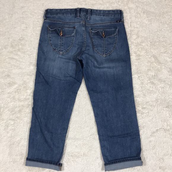 Lucky Brand Womens 6 / 28 Sweet Jean Crop Vintage Y2k Retro 90s - Picture 4 of 9
